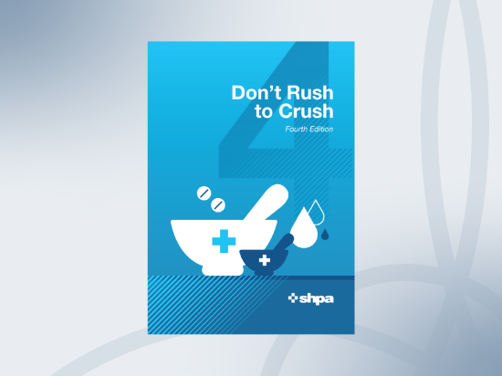 Don't Rush to Crush